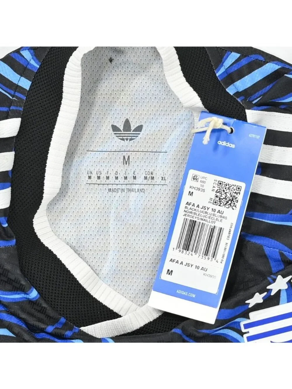 Adidas Argentina 26 Away Authentic Messi Jersey KH3935 in BLue